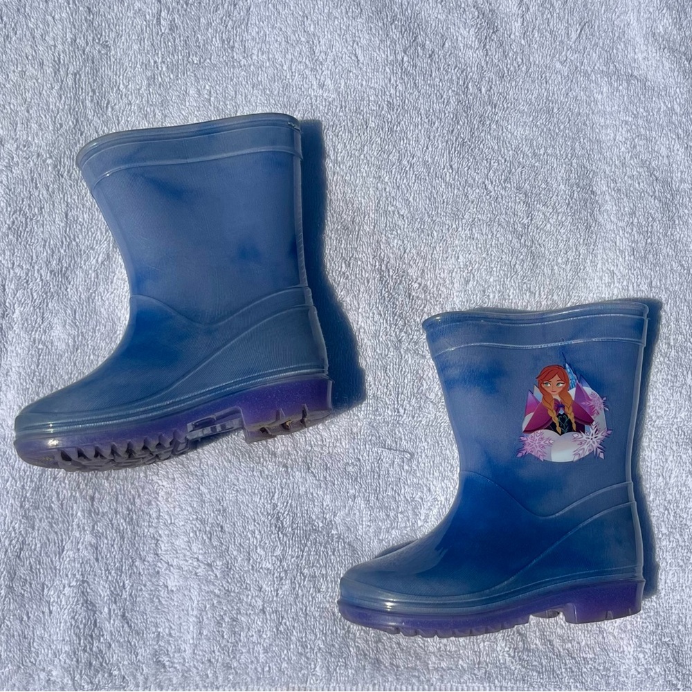 Toddler Anna and Elsa Rain Boots